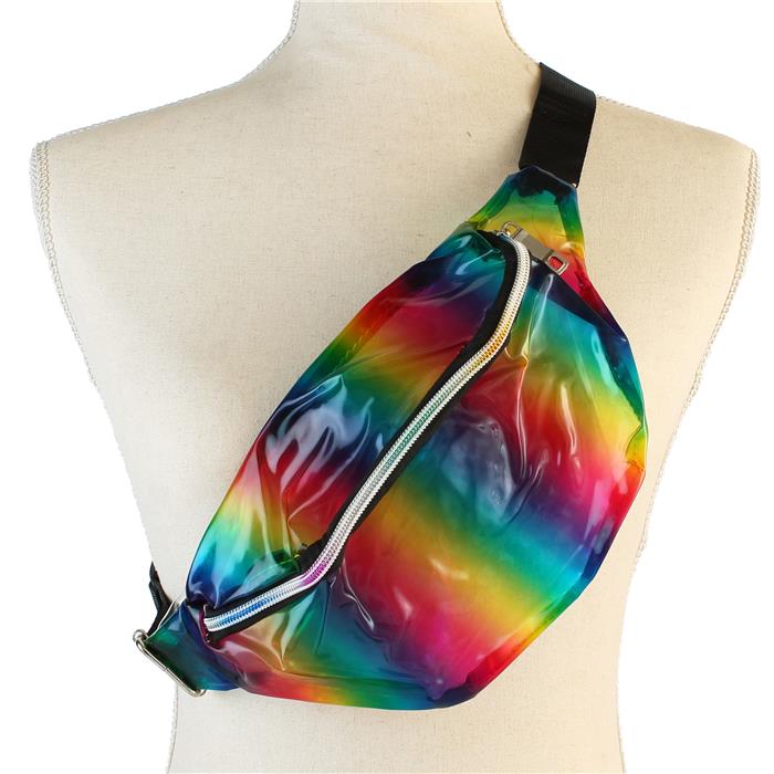 Rainbow Hologram Fanny Pack