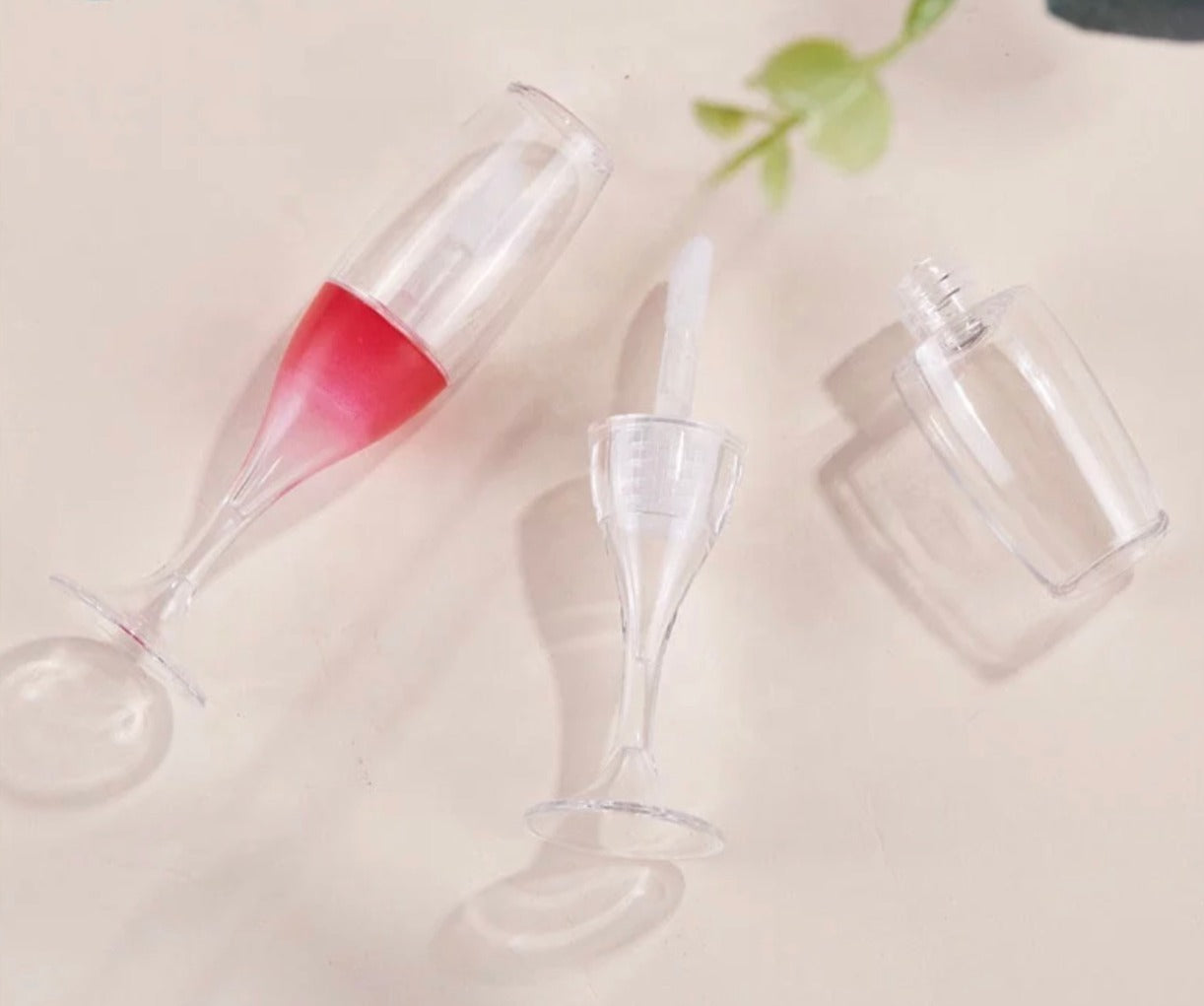 Wine Lip Gloss Tubes