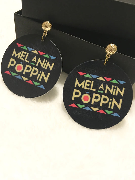 Melanin Poppin Earrings