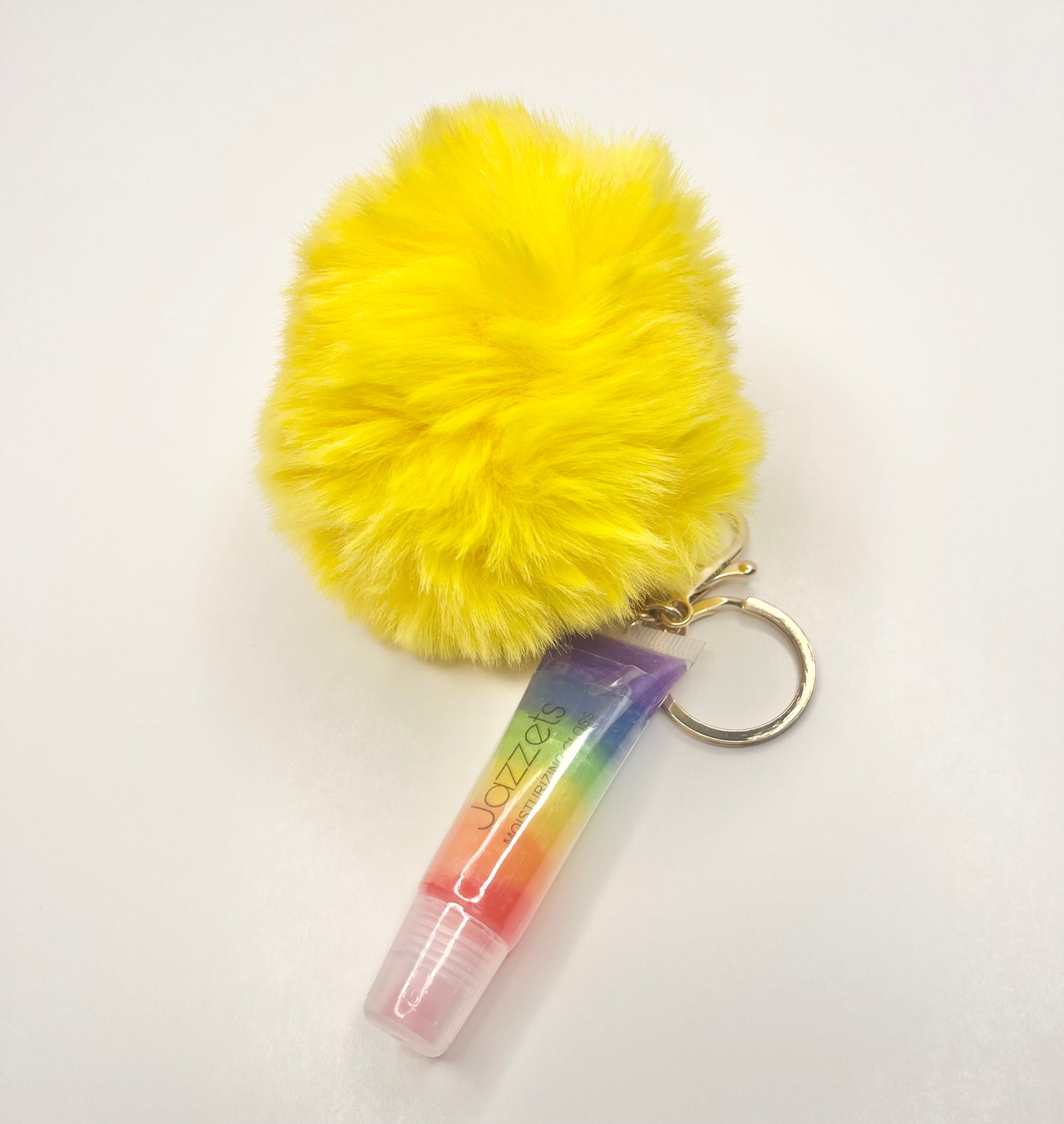 Pom Pom Keychain (yellow)